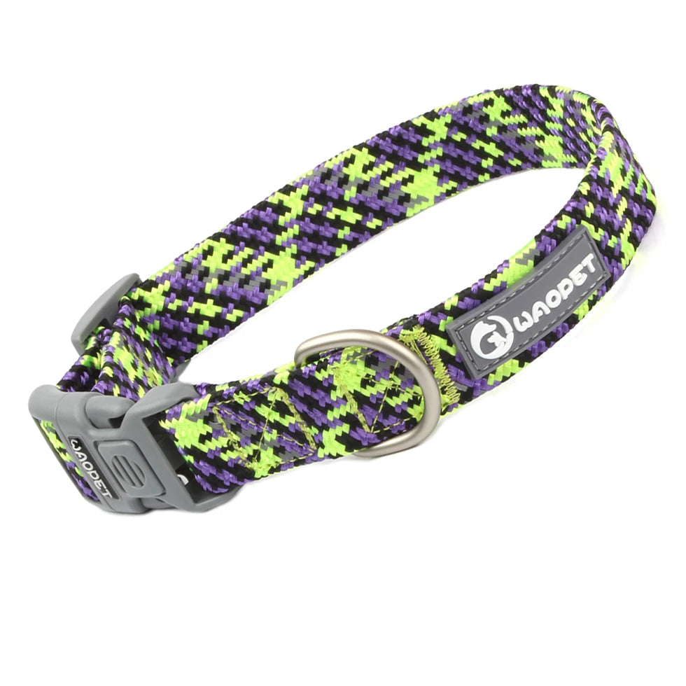 Waopet - Reflecterende Multicolor Halsband